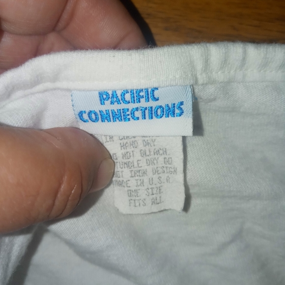 Pacific Connections palm tree swim cover up - Picture 3 of 4